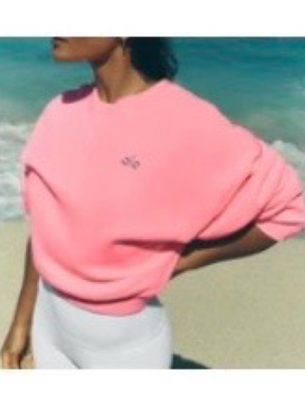 ALO Yoga Accolade Set Neon Bubblegum - XS shorts, M top NWOT HTF! - Picture 6 of 7
